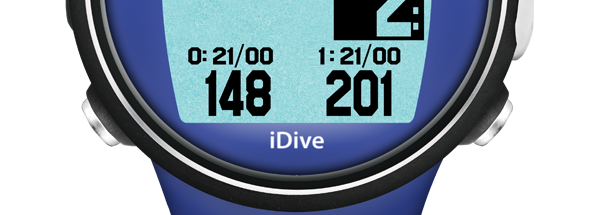 iDive with side mount multi transmitters, zoom