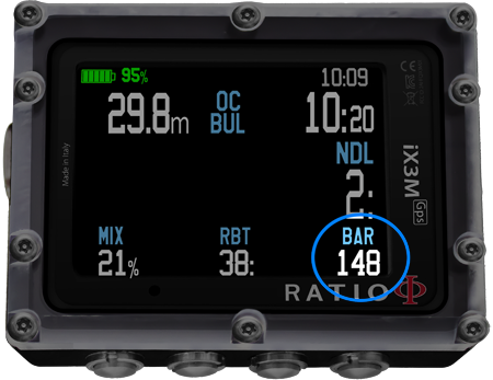 ix3m gps wireless transmitter with highlined BAR
