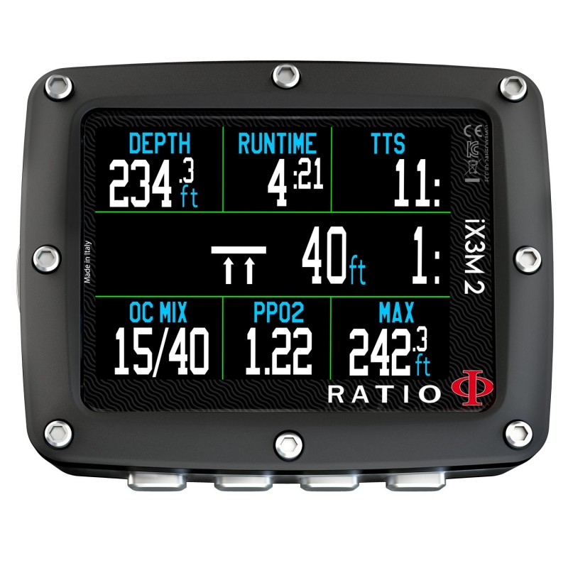 Ratio iX3M 2 Tech+ Dive Computer | Air Integrated