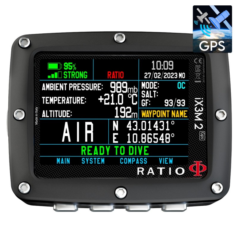 Dive computer best sale gps