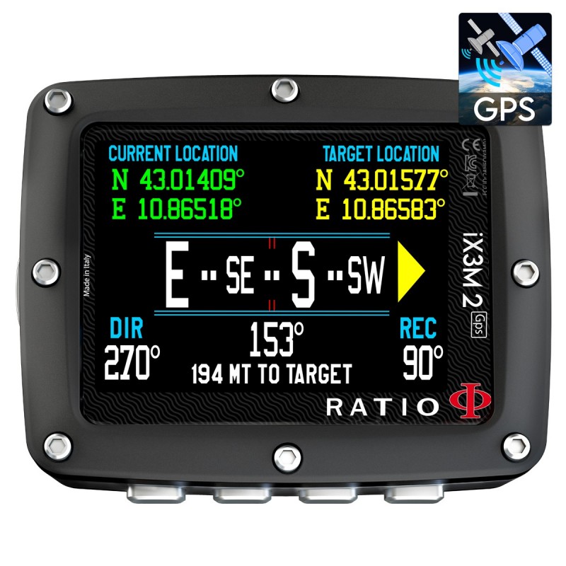 Dive computer gps shop